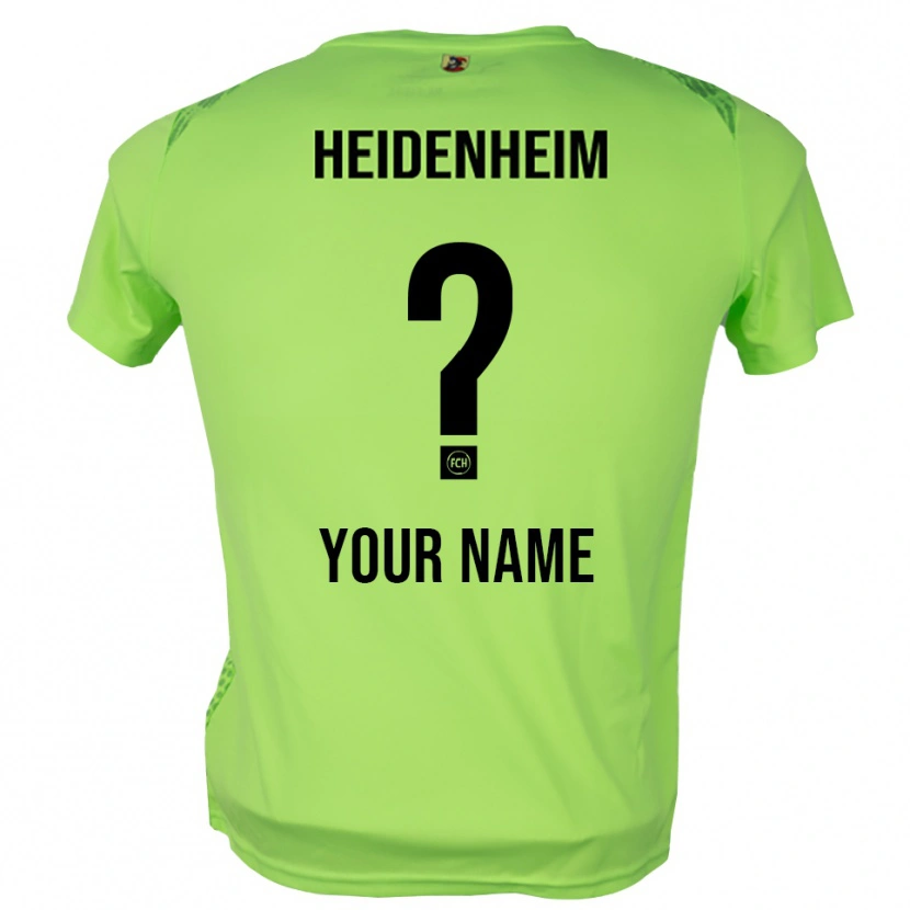 Danxen Homme 1. FC Heidenheim Maillot de Gardien Vert Pâle 2025/26 T-shirt