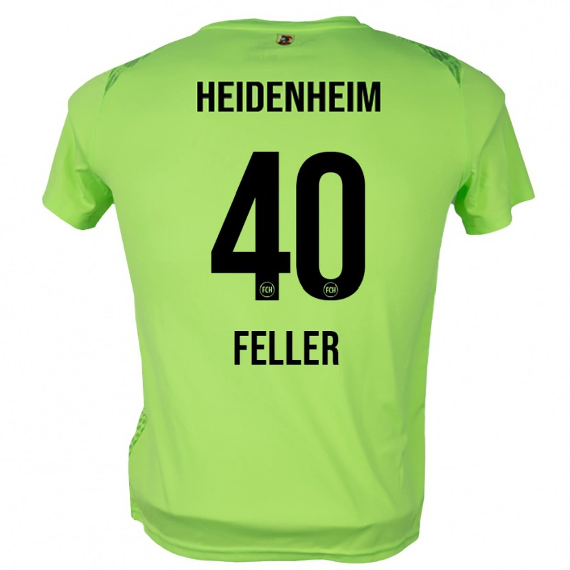Danxen Homme Frank Feller #40 Maillot de Gardien Vert Pâle 2025/26 T-shirt