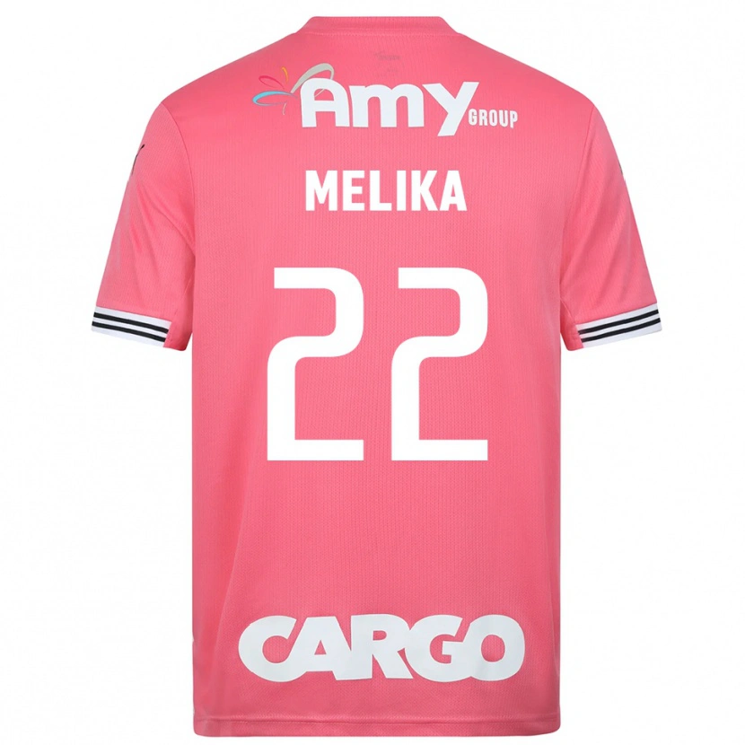 Danxen Homme Ofek Melika #22 Maillot de Gardien Blanc Rose 2025/26 T-shirt