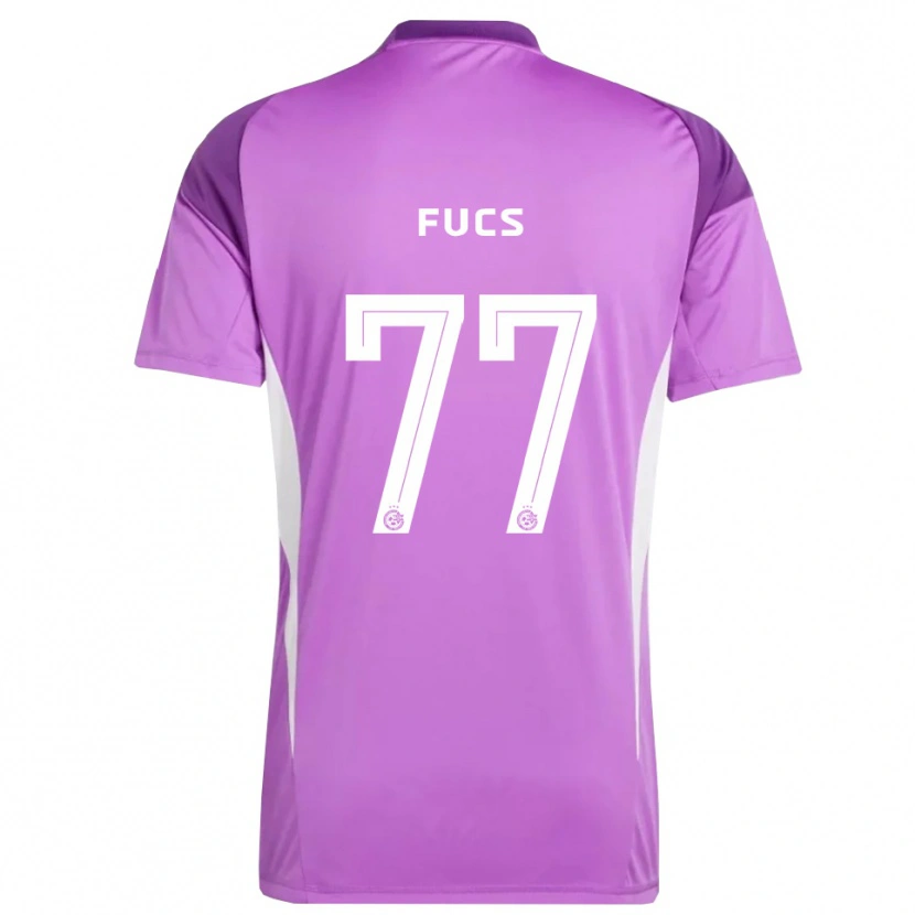 Danxen Homme Roee Fucs #77 Maillot de Gardien Lilas Violet 2025/26 T-shirt