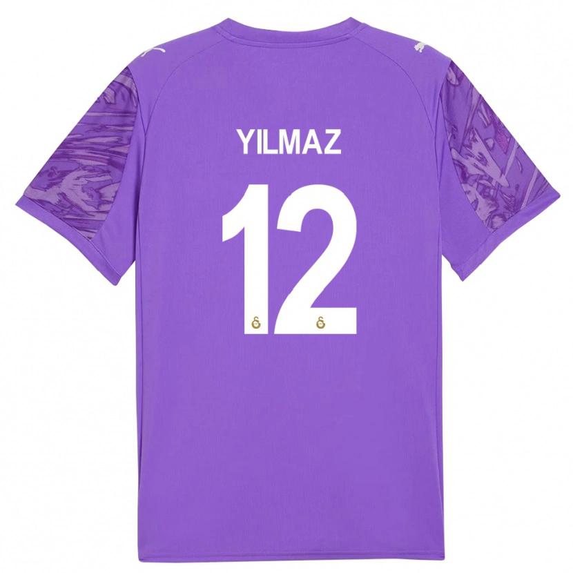 Danxen Homme Arda Yılmaz #12 Maillot de Gardien Blanc Violet 2025/26 T-shirt