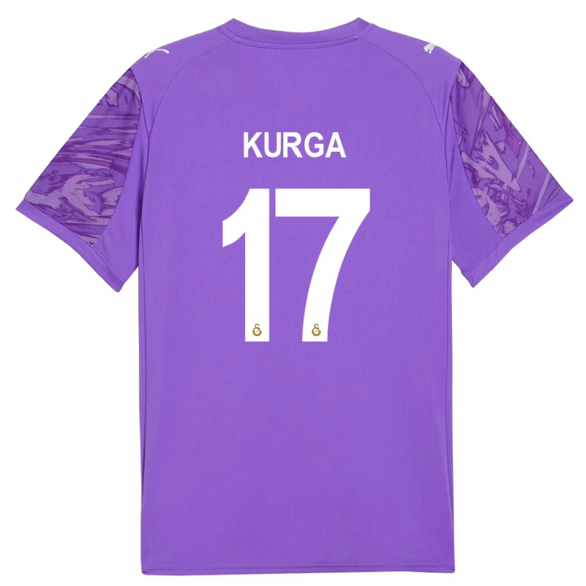 Danxen Homme Handan Kurğa #17 Maillot de Gardien Blanc Violet 2025/26 T-shirt
