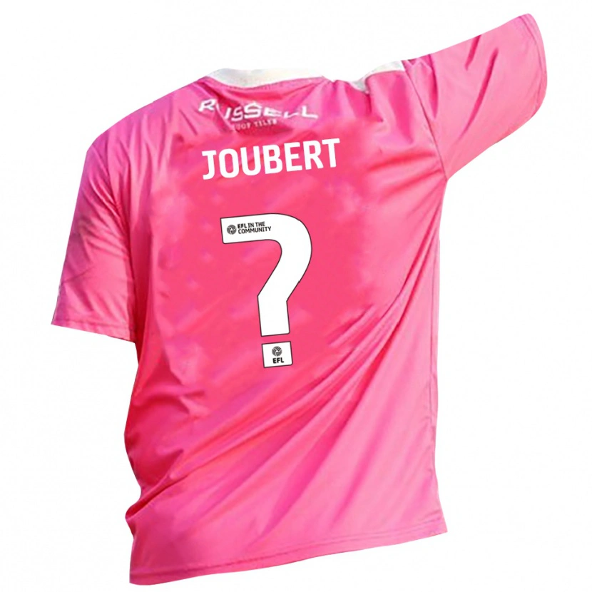 Danxen Femme Lucas Joubert #0 Maillot de Gardien Rose Rose 2025/26 T-shirt
