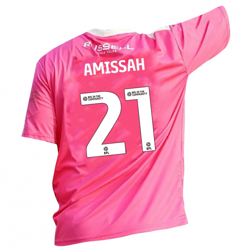 Danxen Femme Jordan Amissah #21 Maillot de Gardien Rose Rose 2025/26 T-shirt