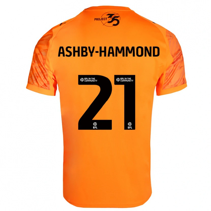 Danxen Femme Luca Ashby-Hammond #21 Maillot de Gardien Noir Orange 2025/26 T-shirt