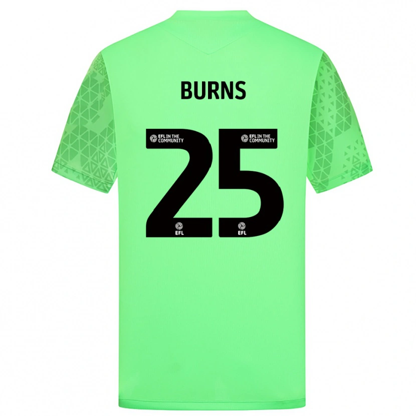 Danxen Femme Jacqueline Burns #25 Maillot de Gardien Vert Clair 2025/26 T-shirt