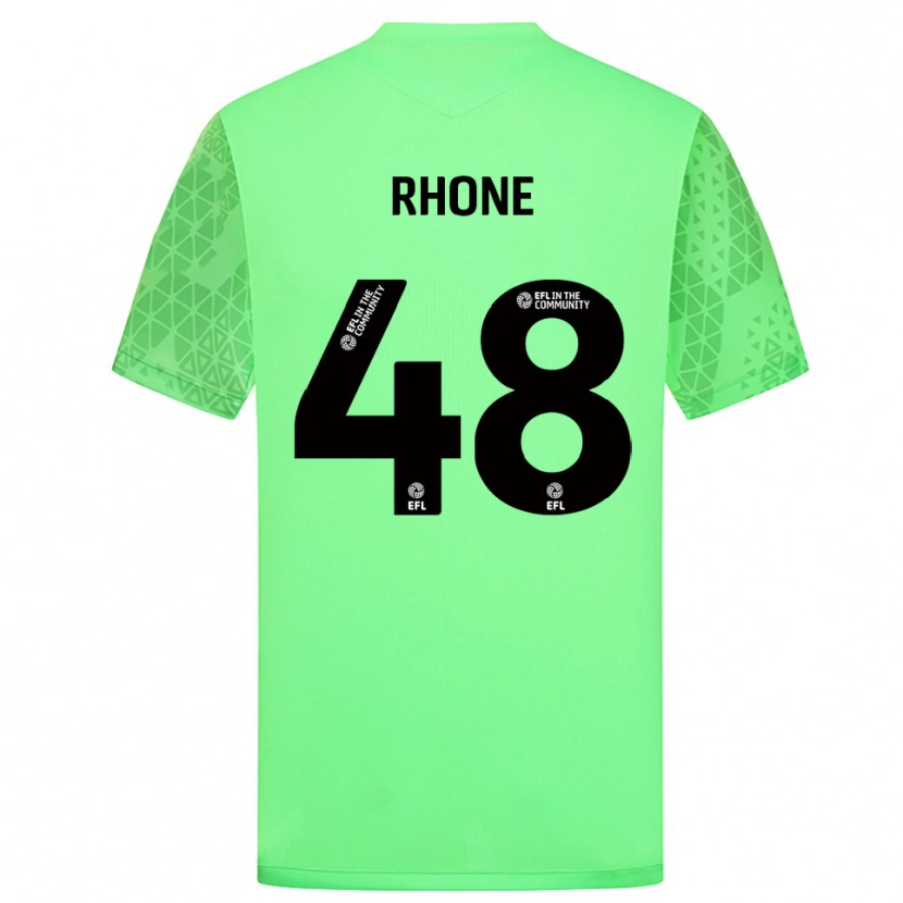 Danxen Femme Matthew Rowley #48 Maillot de Gardien Vert Clair 2025/26 T-shirt