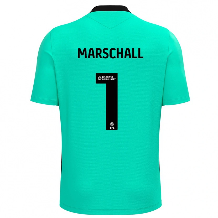 Danxen Femme Filip Marschall #1 Maillot de Gardien Turquoise 2025/26 T-shirt