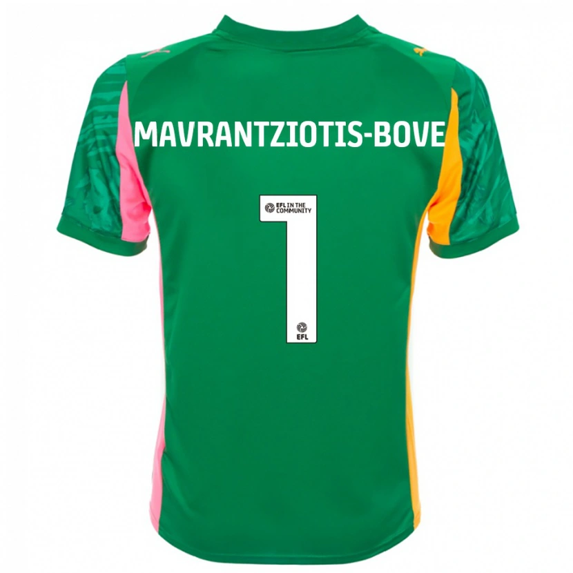 Danxen Femme Kane Mavrantziotis-Bove #1 Maillot de Gardien Blanc Rose Vert 2025/26 T-shirt