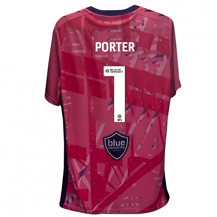 Danxen Femme George Porter #1 Maillot de Gardien Blanc Rose 2025/26 T-shirt