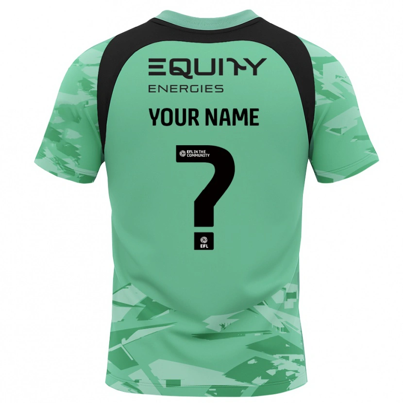 Danxen Femme Milton Keynes Dons Maillot de Gardien Gris Foncé Vert Clair 2025/26 T-shirt