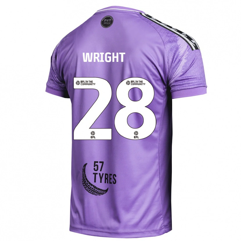 Danxen Femme Jordan Wright #28 Maillot de Gardien Violet Clair 2025/26 T-shirt