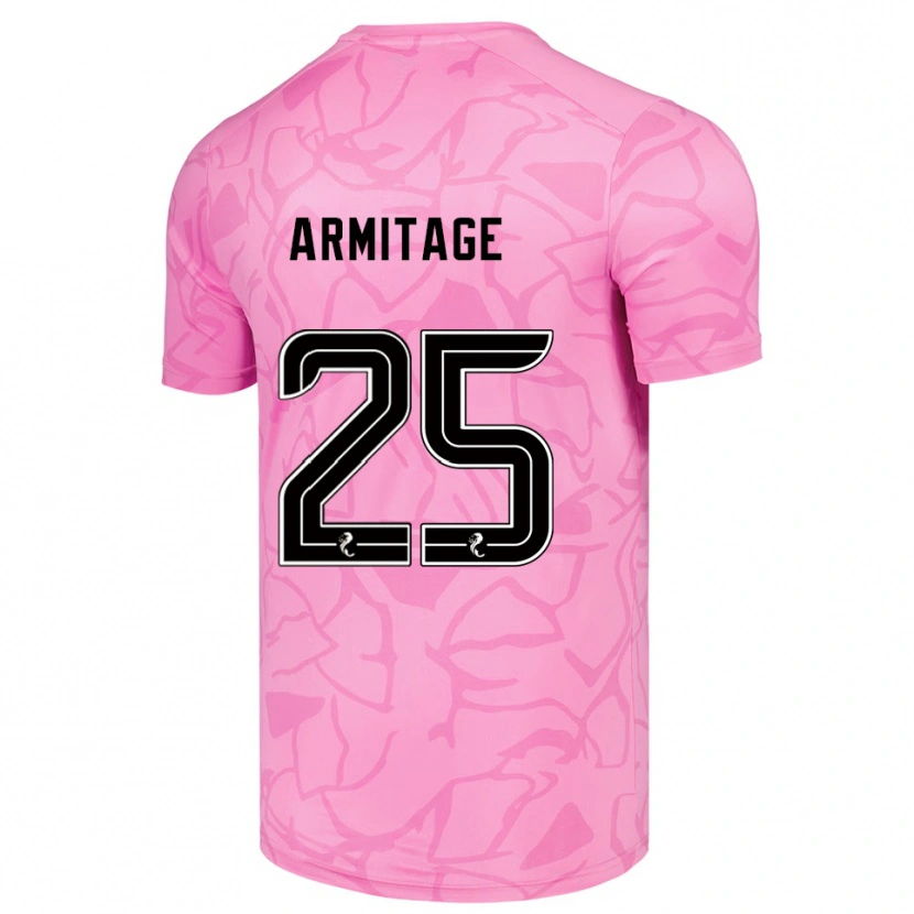 Danxen Femme Rowena Armitage #25 Maillot de Gardien Noir Rose 2025/26 T-shirt
