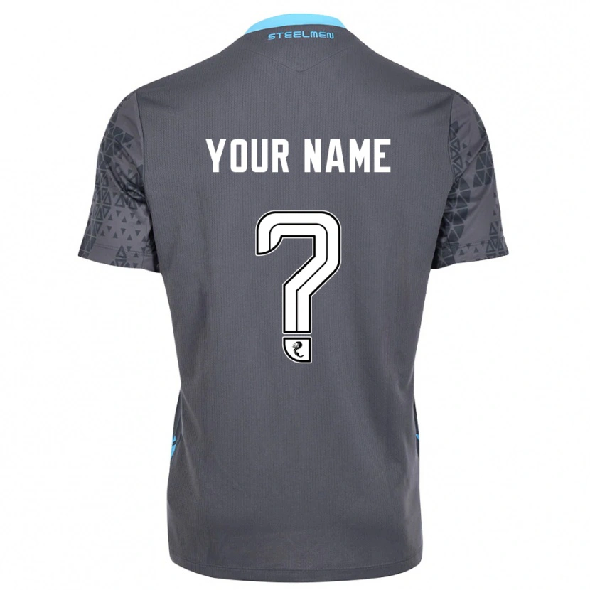 Danxen Femme Motherwell FC Maillot de Gardien Blanc Gris 2025/26 T-shirt