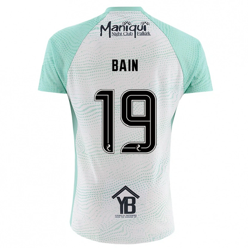 Danxen Femme Scott Bain #19 Maillot de Gardien Noir Blanc 2025/26 T-shirt