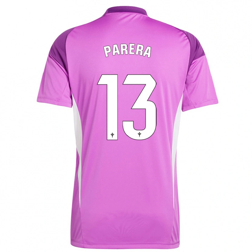 Danxen Femme Miquel Parera #13 Maillot de Gardien Violet Blanc 2025/26 T-shirt
