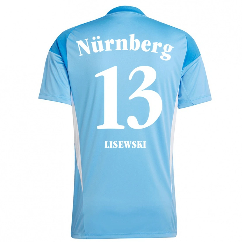 Danxen Femme Robin Lisewski #13 Maillot de Gardien Bleu Ciel Blanc 2025/26 T-shirt