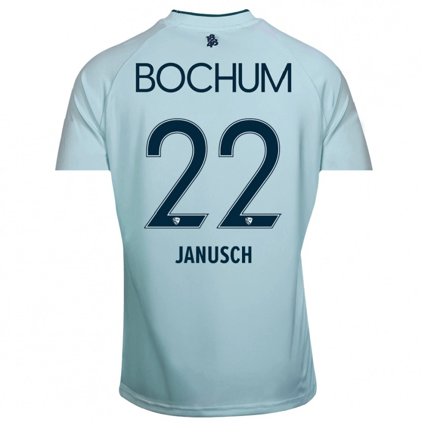 Danxen Femme Thees Janusch #22 Maillot de Gardien Cyan-Bleu 2025/26 T-shirt