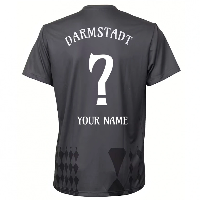 Danxen Femme SV Darmstadt 98 Maillot de Gardien Gris Foncé 2025/26 T-shirt