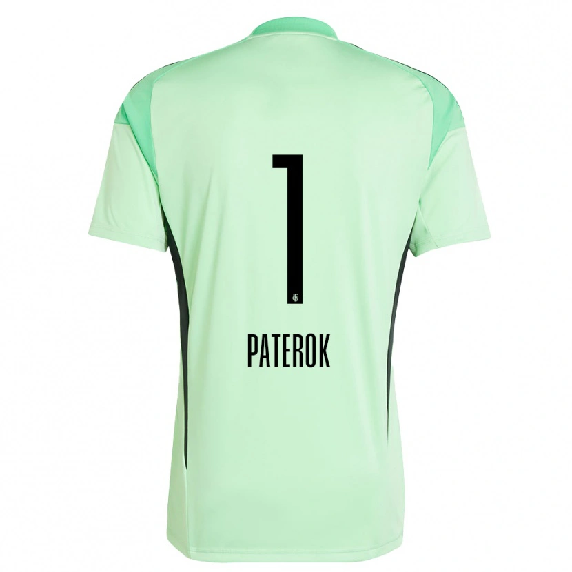 Danxen Femme Tim Paterok #1 Maillot de Gardien Vert Clair Noir 2025/26 T-shirt