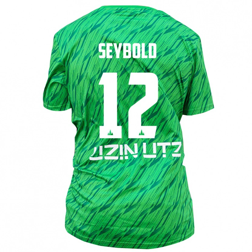 Danxen Femme Marvin Seybold #12 Maillot de Gardien Vert Rouge 2025/26 T-shirt