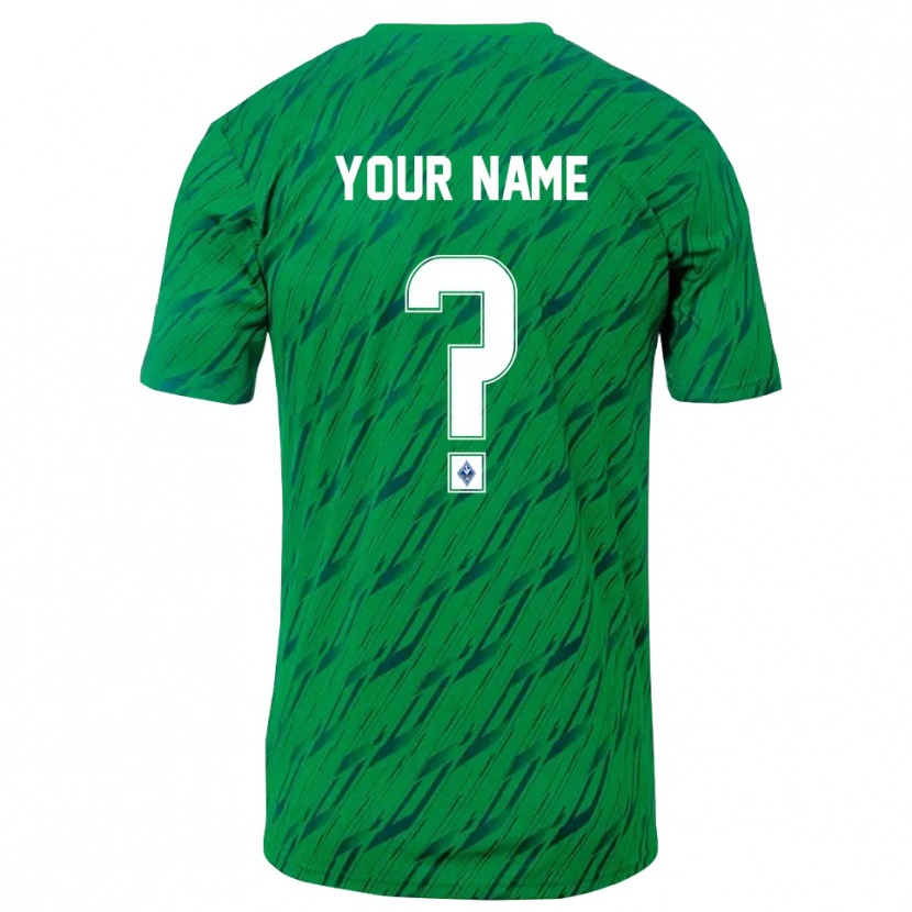 Danxen Femme SV Waldhof Mannheim Maillot de Gardien Vert Blanc 2025/26 T-shirt