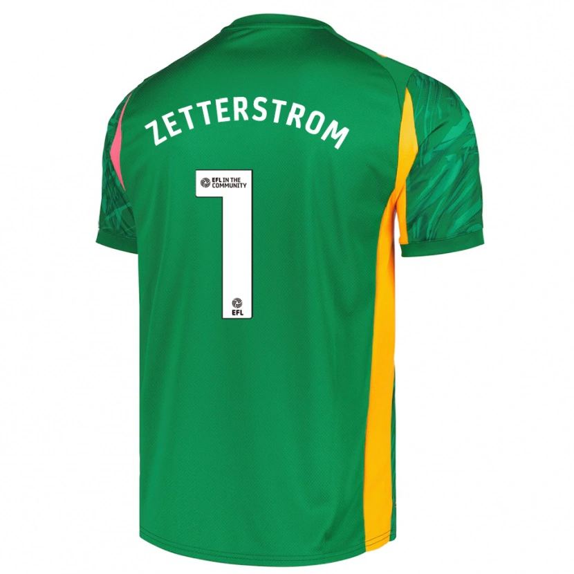 Danxen Femme Jacob Widell Zetterström #1 Maillot de Gardien Rose Vert 2025/26 T-shirt