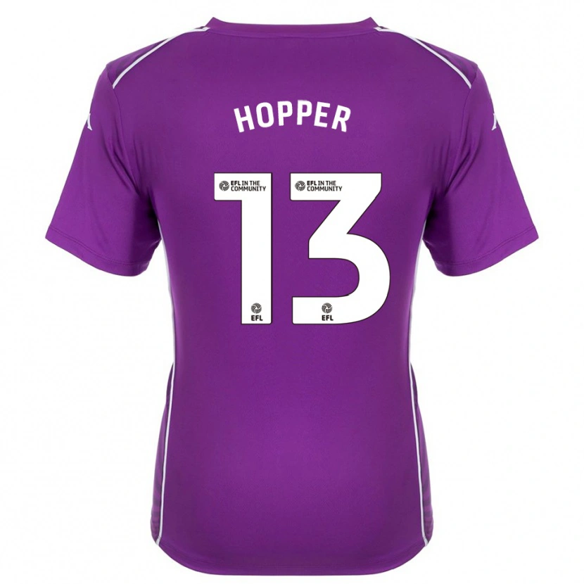 Danxen Femme Jake Hopper #13 Maillot de Gardien Blanc Violet 2025/26 T-shirt