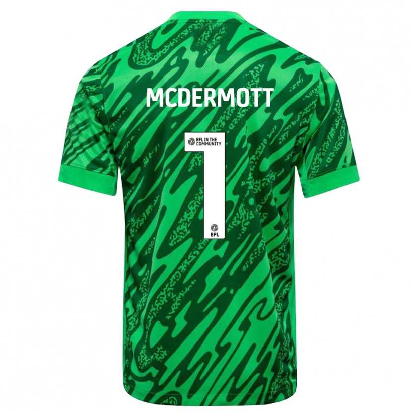 Danxen Femme Conal McDermott #1 Maillot de Gardien Vert Forêt 2025/26 T-shirt