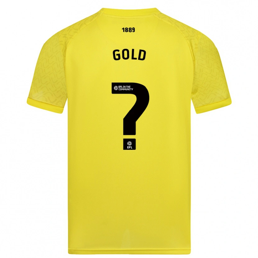 Danxen Femme Ethan Gold #0 Maillot de Gardien Noir Jaune 2025/26 T-shirt