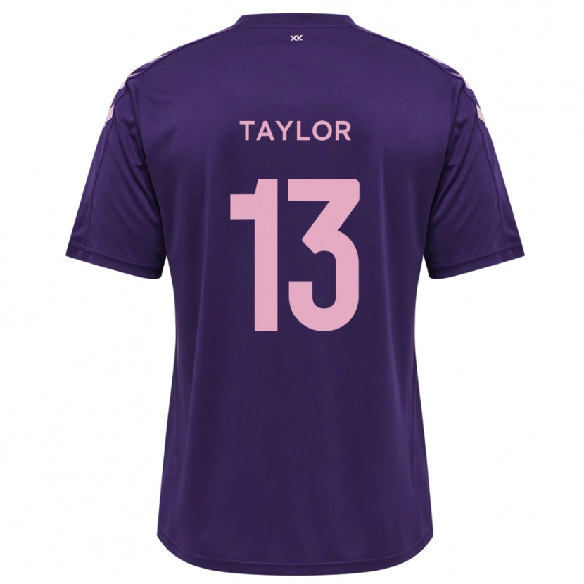 Danxen Femme Sam Taylor #13 Maillot de Gardien Rose Violet 2025/26 T-shirt
