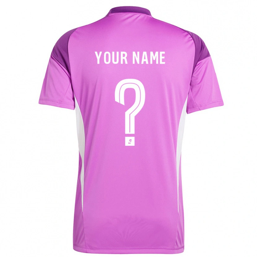 Danxen Femme Olympique Lyonnais Maillot de Gardien Lavande 2025/26 T-shirt