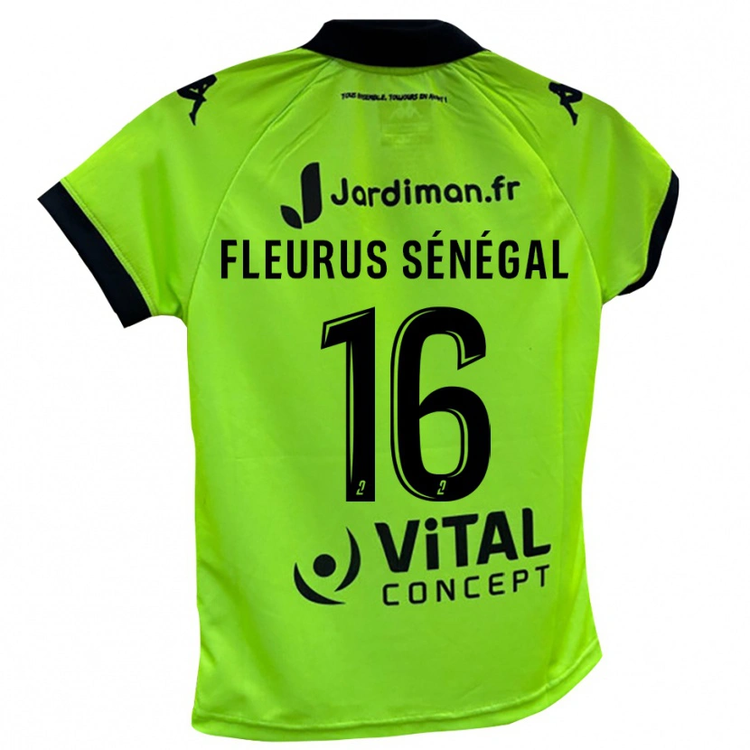 Danxen Femme Paul Fleurus Sénégal #16 Maillot de Gardien Vert Néon 2025/26 T-shirt