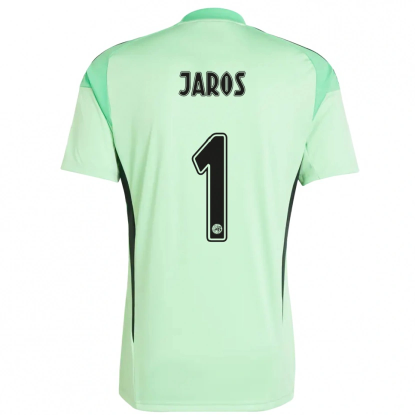 Danxen Femme Vitezslav Jaros #1 Maillot de Gardien Vert Clair Noir 2025/26 T-shirt