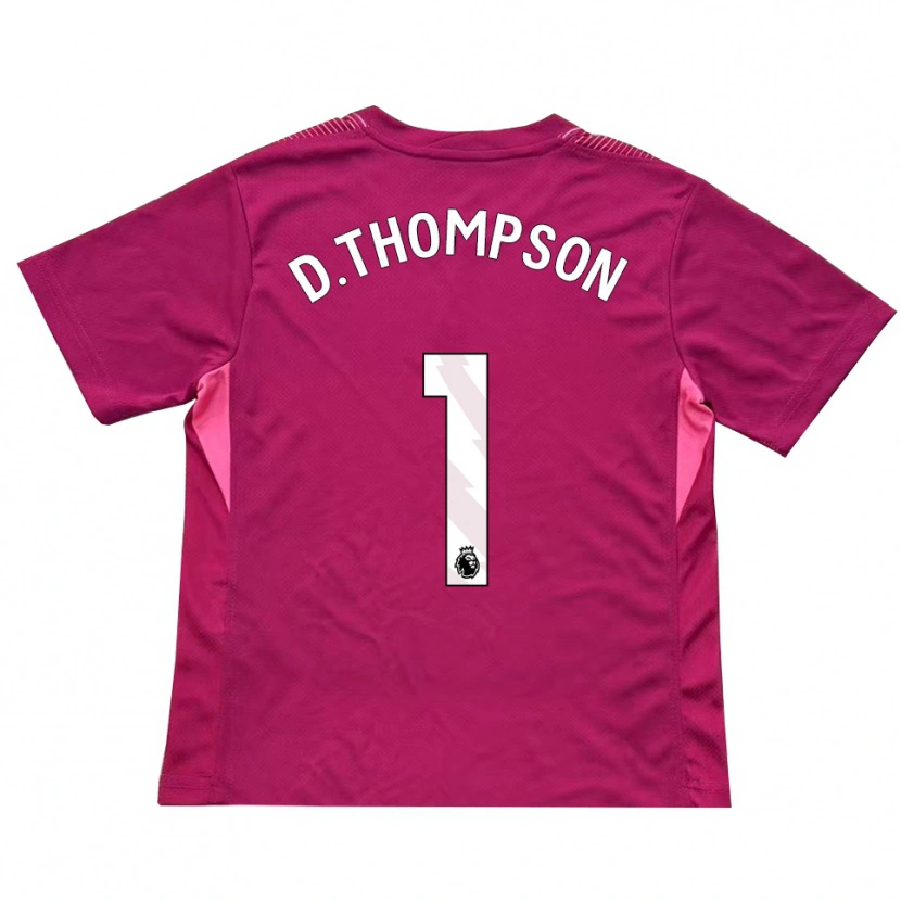 Danxen Femme Dylan Thompson #1 Maillot de Gardien Rose Blanc 2025/26 T-shirt