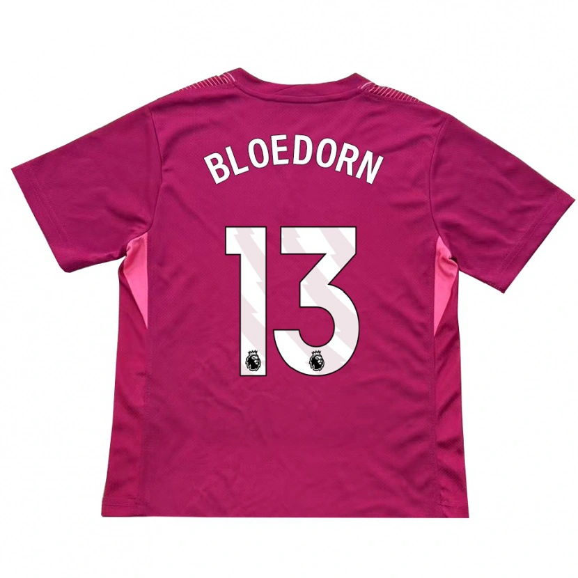 Danxen Femme Carey Bloedorn #13 Maillot de Gardien Rose Blanc 2025/26 T-shirt
