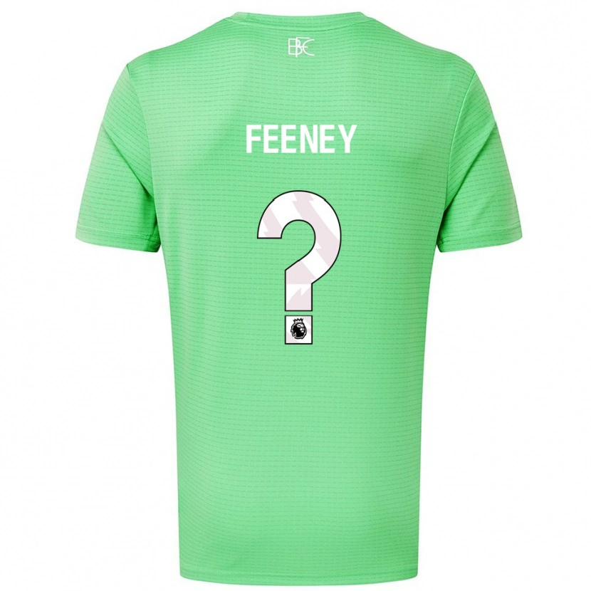 Danxen Femme Callum Feeney #0 Maillot de Gardien Vert Moyen 2025/26 T-shirt