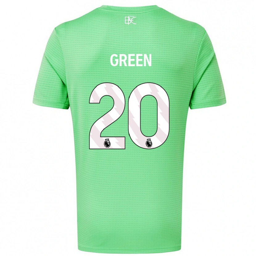 Danxen Femme Etienne Green #20 Maillot de Gardien Vert Moyen 2025/26 T-shirt