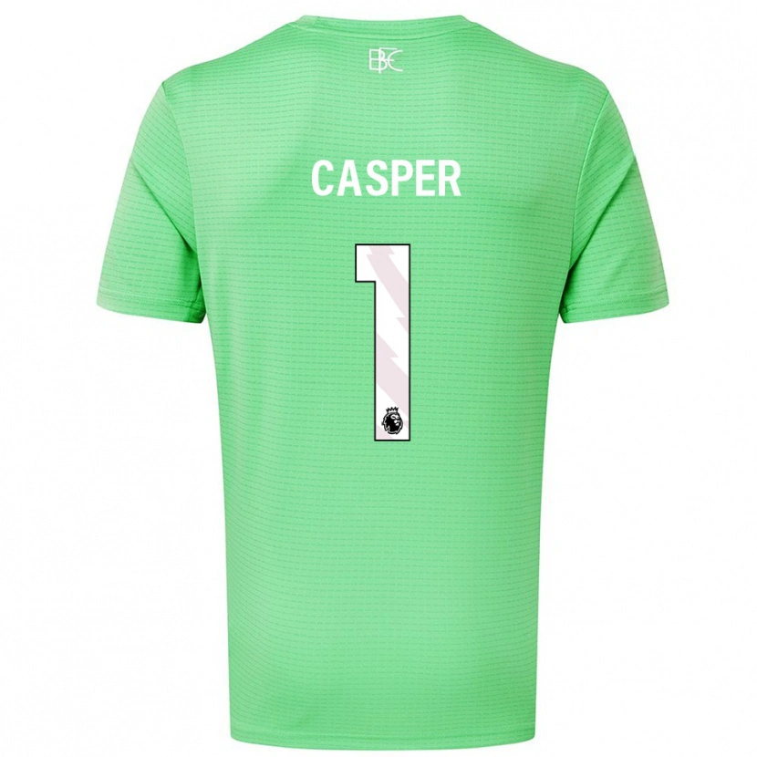 Danxen Femme Charlie Casper #1 Maillot de Gardien Vert Moyen 2025/26 T-shirt