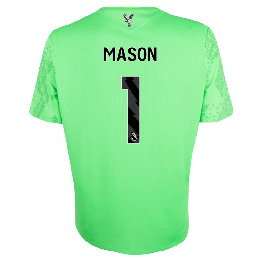 Danxen Femme Jack Mason #1 Maillot de Gardien Vert Noir 2025/26 T-shirt