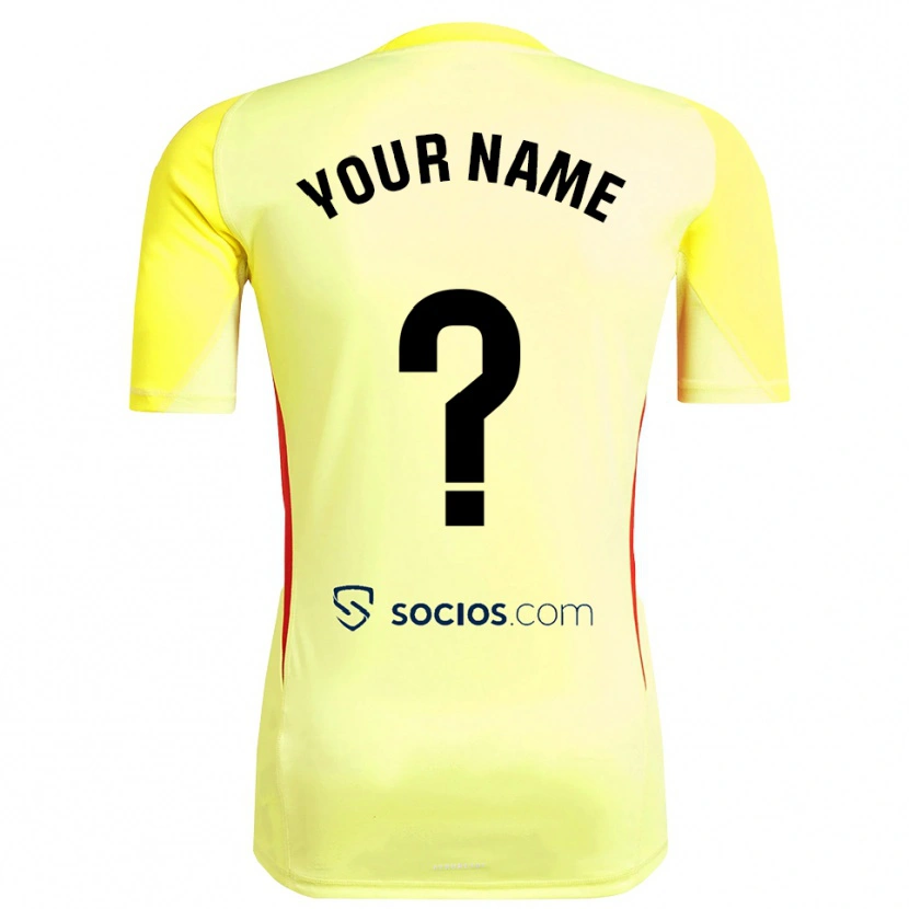 Danxen Femme Sevilla FC Maillot de Gardien Jaune Rouge Noir 2025/26 T-shirt