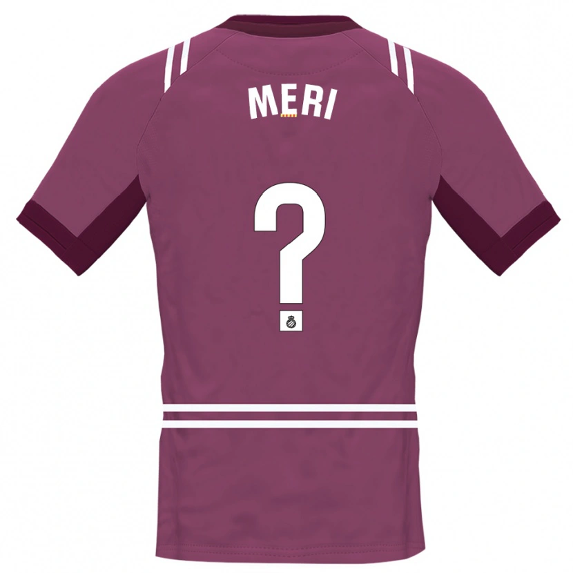 Danxen Femme Meritxel Muñoz Alsina #0 Maillot de Gardien Blanc Bourgogne 2025/26 T-shirt