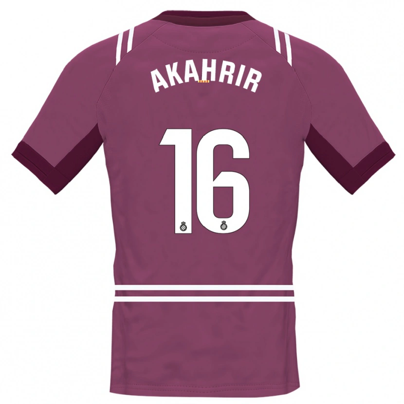 Danxen Femme Mohamed Akahrir #16 Maillot de Gardien Blanc Bourgogne 2025/26 T-shirt