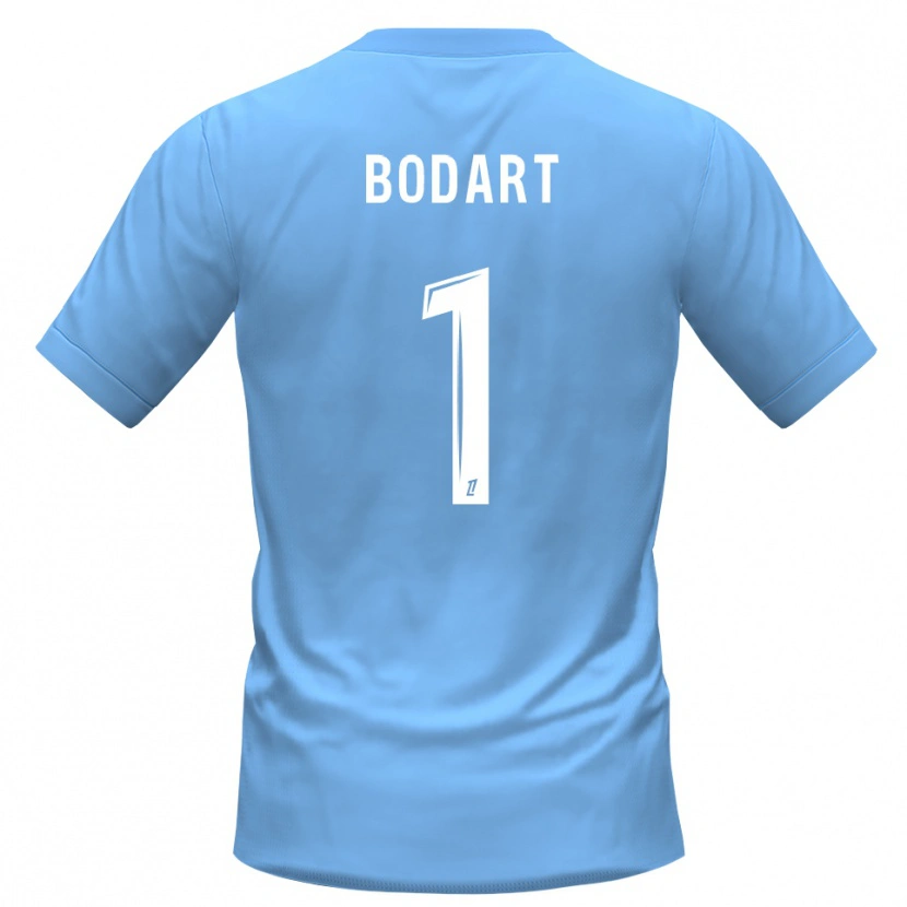 Danxen Femme Arnaud Bodart #1 Maillot de Gardien Bleu Noir 2025/26 T-shirt