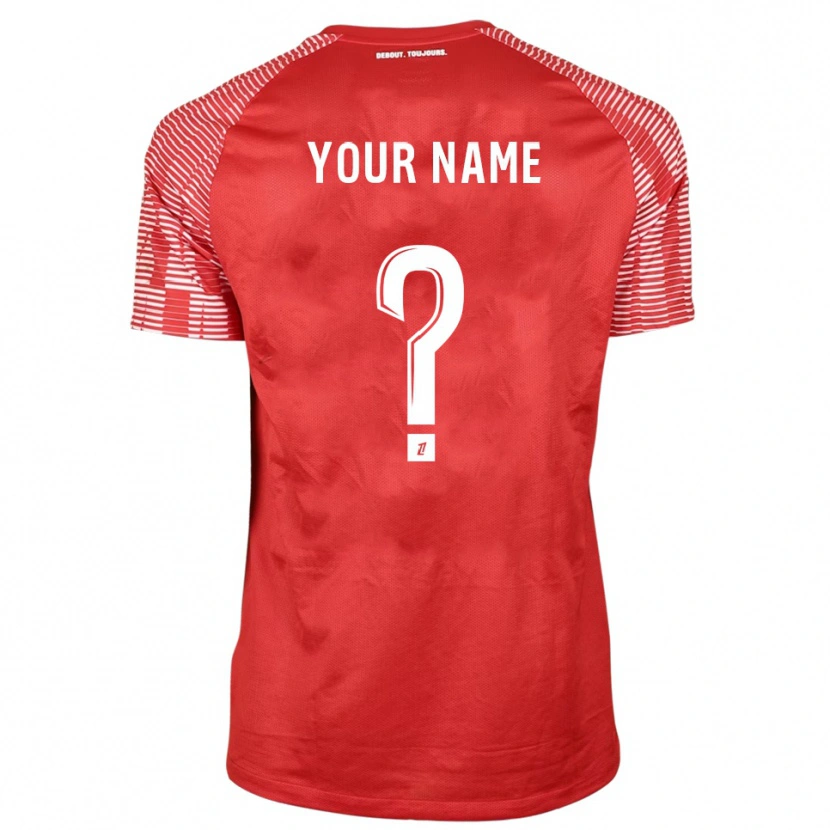 Danxen Femme Angers SCO Maillot de Gardien Rouge Blanc 2025/26 T-shirt