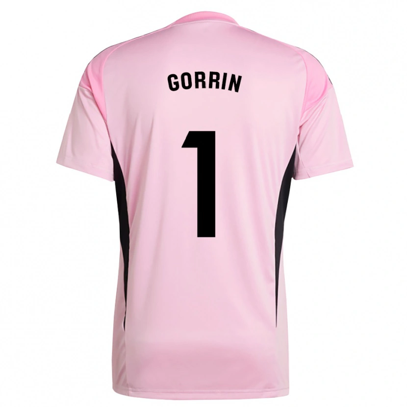 Danxen Femme Ale Gorrin #1 Maillot de Gardien Rose Noir 2025/26 T-shirt