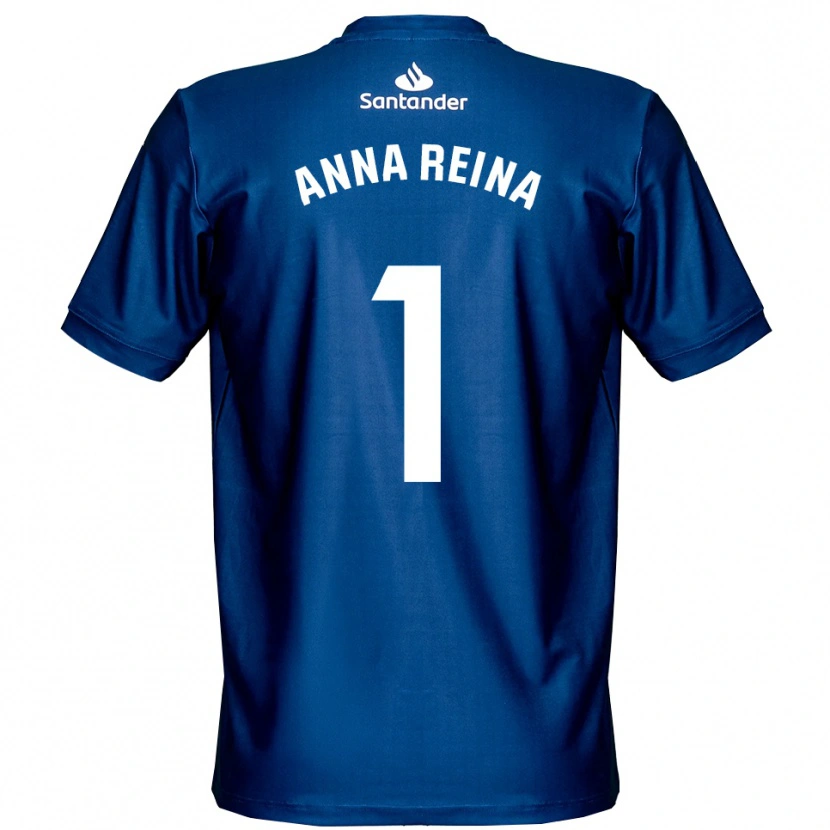 Danxen Femme Anna Reina Toro #1 Maillot de Gardien Bleu Roi Blanc 2025/26 T-shirt