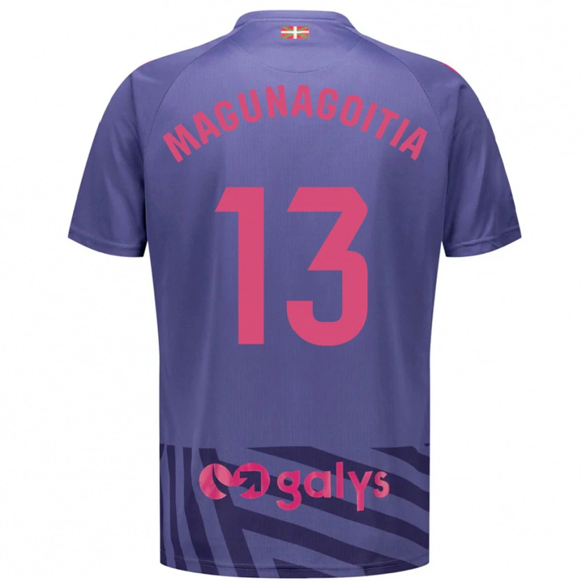 Danxen Femme Jonmi Magunagoitia #13 Maillot de Gardien Bleu Gris Violet 2025/26 T-shirt