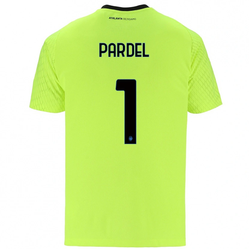 Danxen Femme Piotr Pardel #1 Maillot de Gardien Vert Jaune Rouge 2025/26 T-shirt