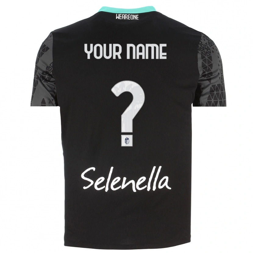 Danxen Femme Bologna FC 1909 Maillot de Gardien Gris Noir Blanc 2025/26 T-shirt